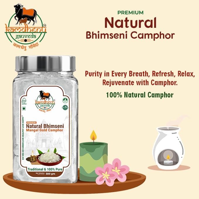 Gold Bhimseni Camphor